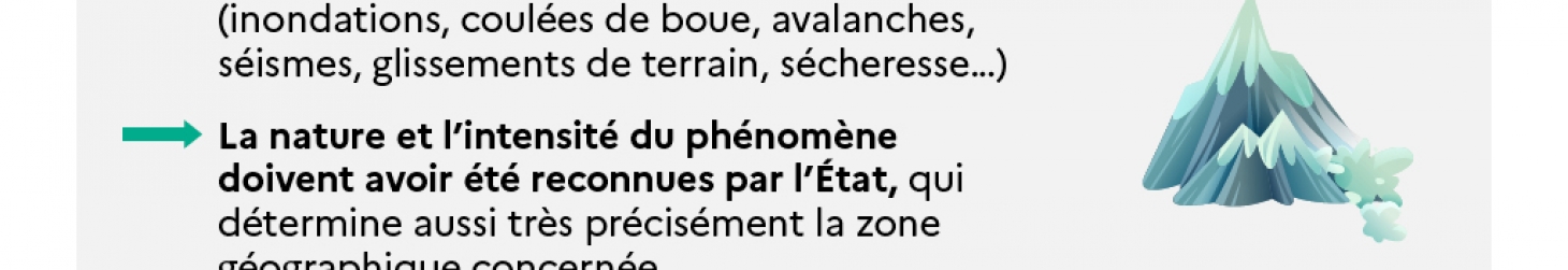 Reconnaissance de l&rsquo;état de catastrophe naturelle des 2, 3 et 4 novembre 2023