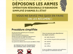 Déposons les armes