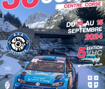 Rallye Centre Corse 2024