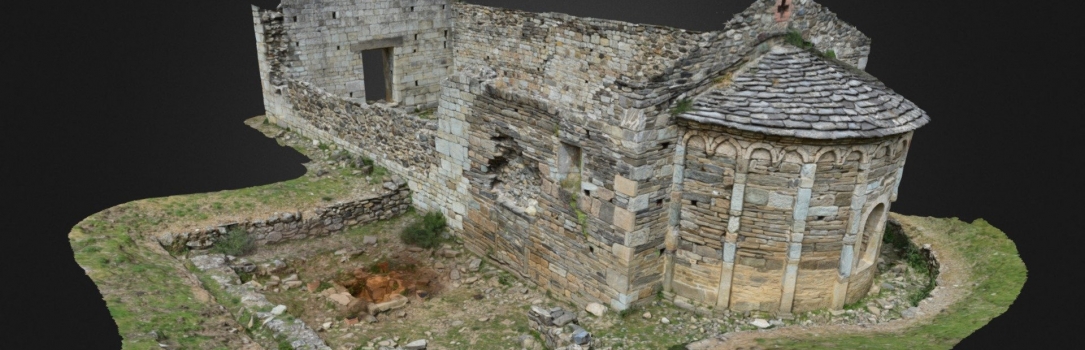 Santa Maria di Rescamone en 3D