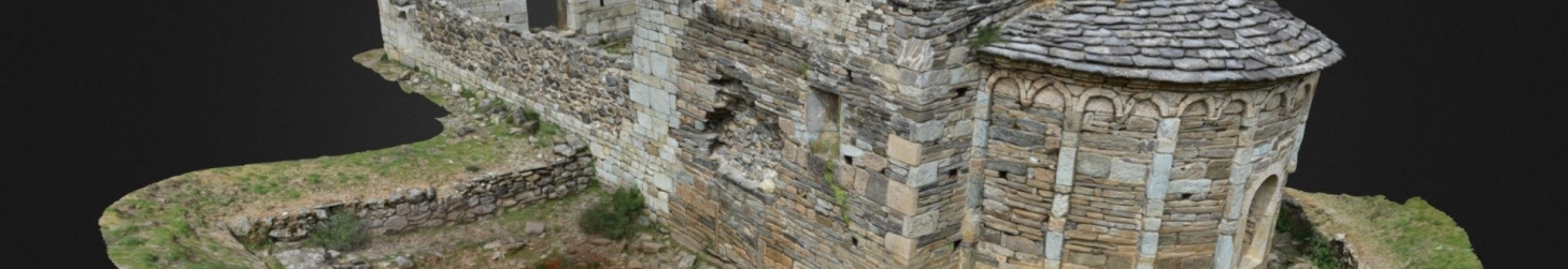 Santa Maria di Rescamone en 3D