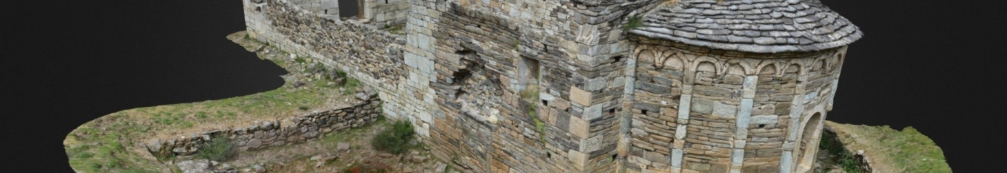 Santa Maria di Rescamone en 3D